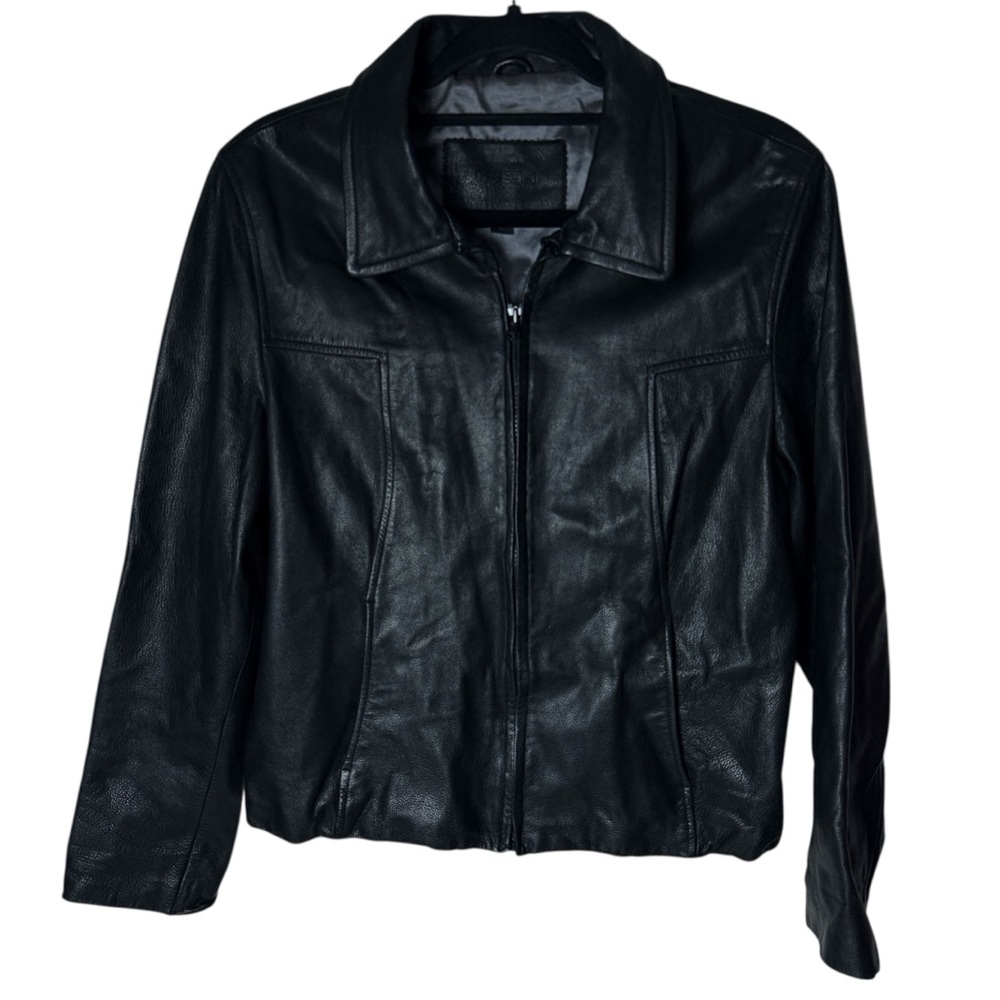 Vintage Guess leather jacket